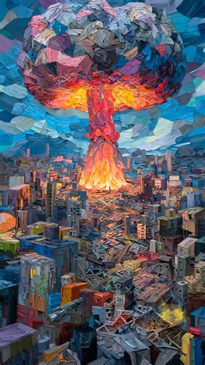 Surreal Apocalypse on Canvas