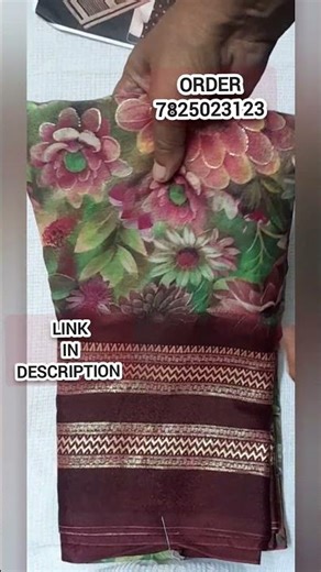 March 6, 2026 #lays sarees, blue with brown #new #fancy #rending #online #shortsfeed