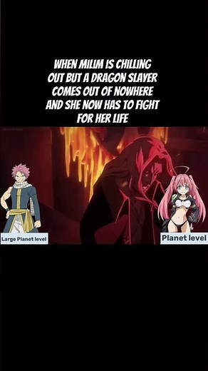 Natsu Vs Milim According to VS Battle Wiki