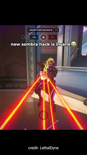 New sombra buff dropped💀 #overwatch #overwatch2 #ow2