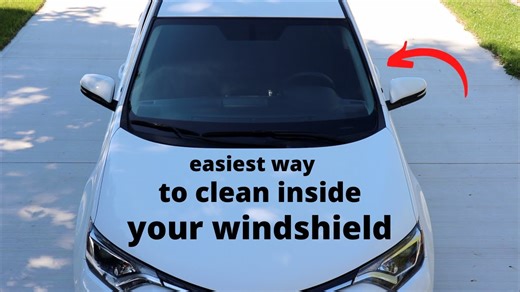 Clean the inside of your windshield with no streaks.