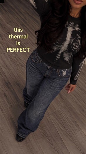 #tiktokshopfalldealsforyou #longsleeve #thermal #fall #ootd | Thermal Long Sleeve