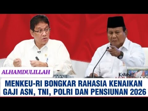 Indonesian Finance Minister Purbaya Reveals the Secret of the Salary Increase for Civil Servants,...