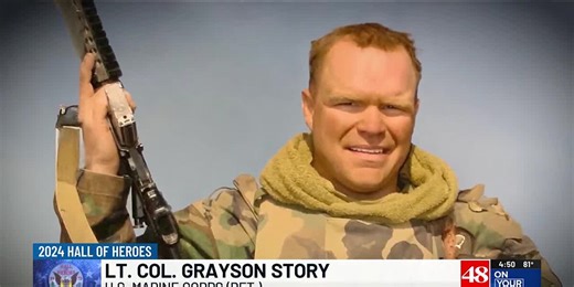 2024 Hall of Heroes:  Lt. Col. Grayson Story