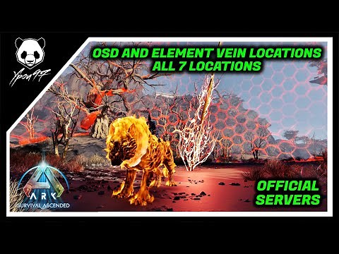 All OSD and Element Vein Locations In Astraeos | ARK: Survival Ascended