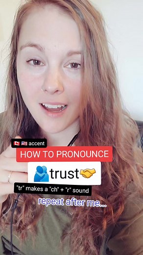 6.8K views · 441 reactions | HOW TO PRONOUNCE "TRUST" in English with a Canadian/American Accent #английски #anglaisenligne #pronunciaemingles #learnamericanenglish #eslhelp #learnenglisheveryday #eslpronunciation #pronunciationpractice #pronunciationtips #howtopronounce #learnenglish #learnenglishonline #learnenglishnow #learnenglishdaily #learnenglisheasily #englishclass #englishtips | Learn English With Jess | Facebook