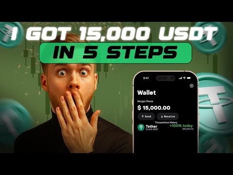HOW TO GET 15K USDT 🔥 FREE CRYPTO in 2025 🔥 FULL GUIDE IN 5 STEPS!