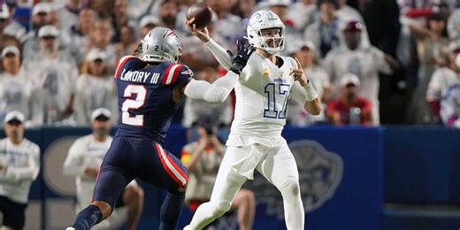 Mike Tirico goes on a legendary call after fan catches Josh Allen's pass