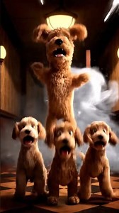 Dog Screams at a Ghost! 👻🐶