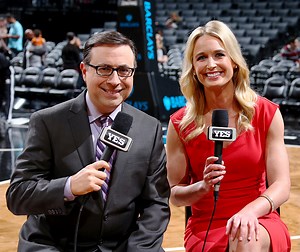 Nets Commentator Sarah Kustok Captures Hearts With One-Handed Catch