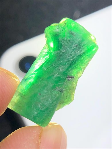 Natural Emerald Specimen Crystal Rough , Uncut Emerald Raw , 12 Carats - Etsy