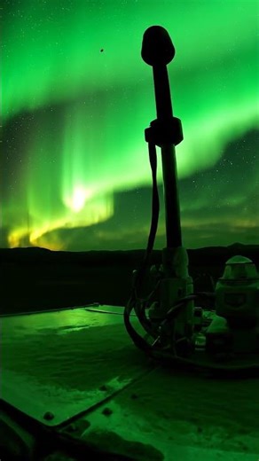 Mars Sky Just Glowed Green