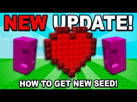 HEART BLOSSOM SEED!! (New Update) | Grow a Garden Roblox