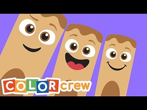 Toddler Learning Video | Color Crew - Green & Red | @BabyFirst Learn Colors, ABCs, Rhymes & More ​