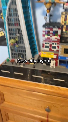New Lego City Layout Featuring Spiderman