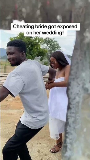 Cheating Bride Caught On Camera