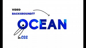 CSS - 🎨 3分钟打造！超美视频背景文字！CSS 教程 (前端必看) 🔥