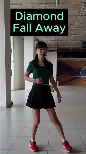 Diamond Fall Away (Line Dance Step) Tutorial (5/10/23)