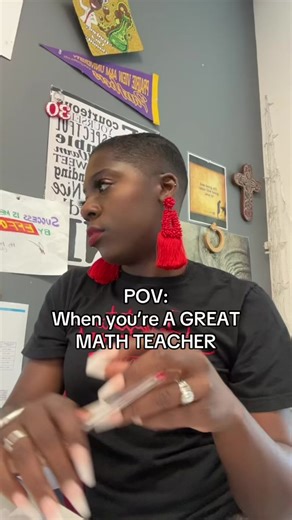 Black Math Teacher Delivers Engaging Lesson Video