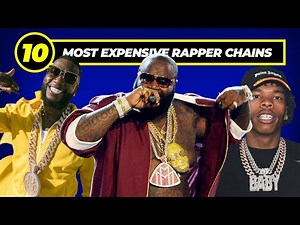 Top 10 MOST EXPENSIVE Rapper Chains.
