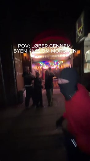 Runde #10 og vi har løbet 66,5 km. Aarhus giver gratis motivation på gaden