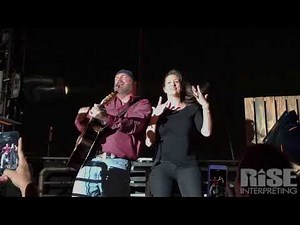 Garth Brooks ASL Interpreter