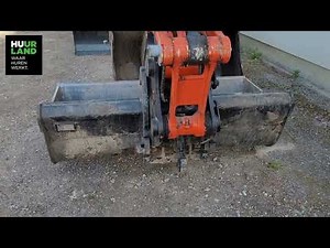 Graafmachine 13 ton - snelwissel - Instructievideo