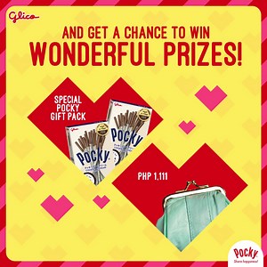 Awesome prizes await when you join our #PockyHeartToHeart challenge on TikTok! Don’t miss out on the fun, join now and #ShareHappiness with Pocky! | Pocky PH