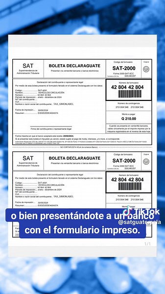 ✅️ ¡Fácil y rápido! Simón Tax te explica paso a paso como pagar el Impuesto de Circulación de tu vehículo ⬆️ #SAT #vehiculos #aereos #maritimos #terrestres #impuesto #circulación #aprende #aprendeentiktok #simon #tax #guatemala🇬🇹 #parati