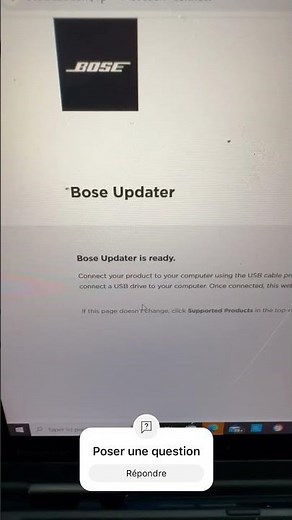 Earbuds bose flashing red and white