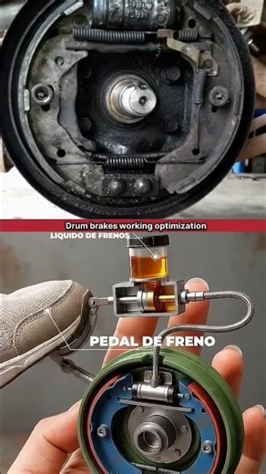 Drum brakes working optimization exploring the car breking system 💀⚙️