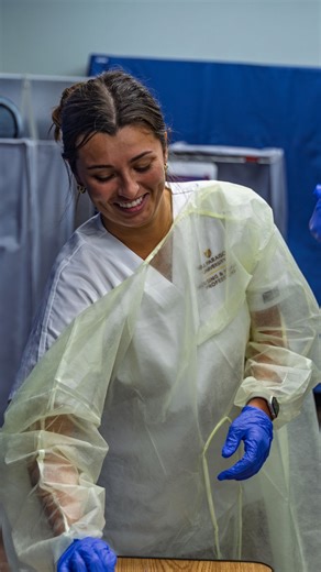 If you're considering a career in nursing, here's why you should #GoValpo – according to senior nursing student Becca Haller '26. Included on U.S. News & World Report’s 2025 list of Best Nursing Programs, the Valparaiso University College of Nursing & Health Professions bachelor of science in nursing (BSN) program is designed to build connections, encourage student research, and open the door to a fulfilling career. Plus, our program is direct-admit – meaning once you're admitted to Valpo, you'r