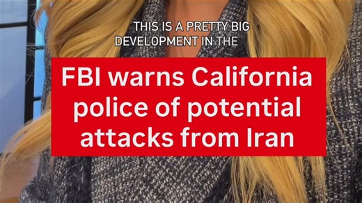 The FBI is warning California of alleged drone attack threats from Iran