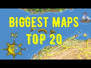 Video Game Maps Size Comparison: Top 20 BIGGEST MAPS!
