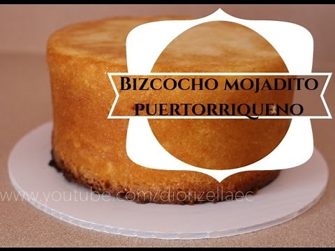 Como Hacer un Bizcocho Mojadito Puertorriqueño Puerto Rican soaked cake #Boricuacake