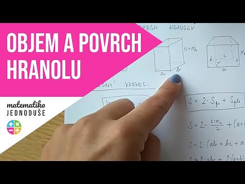 Objem a povrch hranolu