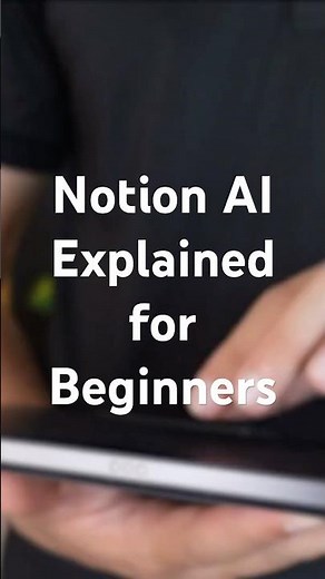 Notion AI Explained for Beginners (2026)