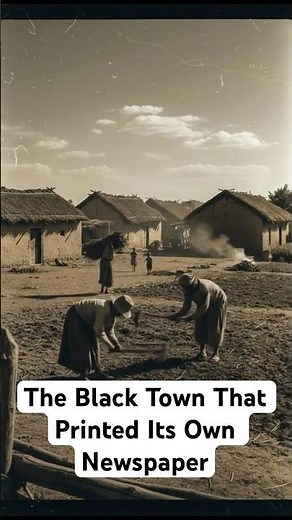 The Black Town That Printed Its Own Newspaper