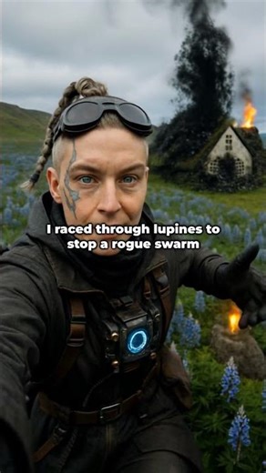 Nanite Shepherd: Iceland's Post-Convergence Herds #Nanites #Iceland #Terra #SciFi #Future