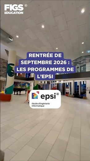 🖥️ EPSI : les programmes de la rentrée de septembre 2026