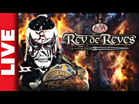 🔴 WWE AAA REY DE REYES Live Stream | DOMINIK MYSTERIO vs VIKINGO | Watch Along March 14th 2026