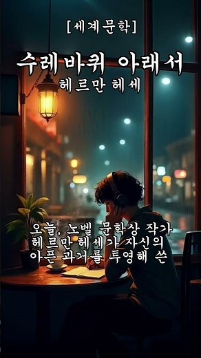 1분 만에 정리하는 노벨문학상작품 [수레바퀴 아래서]ㅣ"전교 2등 천재 소년은 왜 강물에 빠졌나?" ㅣ수레바퀴 아래서-헤르만 헤세 ㅣ세계문학 #책소개 #노벨문학상 #책읽어주는여자