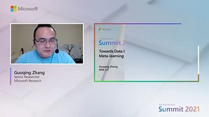 Research talk: Towards data-efficient machine learning with meta-learning