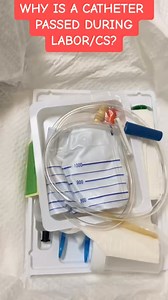 WHY DO WE PASS A CATHETER DURING BIRTH/ CESAREAN SECTION? During birth, women are encouraged to empty the bladder. This helps the baby’s head to descend or come down. A full bladder can slow the progress of labor.If you can urinate freely you will be encouraged to do so. But if not your midwife will empty the bladder with a catheter If you have to go through a caesarean section, it’s usually mandatory to have a catheter in place. A full bladder can cause injury to the bladder. The bladder is clo