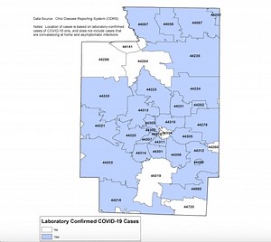 Summit County releases map showing which zip codes have coronavirus cases