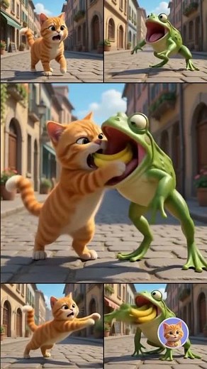 Kitty Tales - Funny Cat Cartoon - 3D Animation Cat,