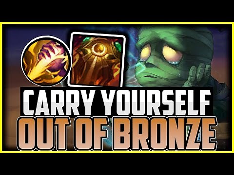 How to play AMUMU & CARRY for BEGINNERS [Best Jungler IRON-PLAT] - Amumu Guide League of Legends