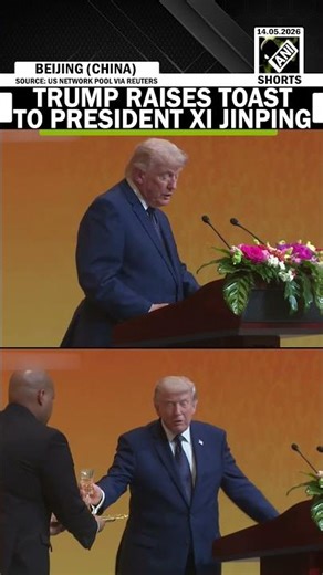 A Very Special Relationship": Trump Raises Toast to President Xi Jinping at Beijing State Banquet