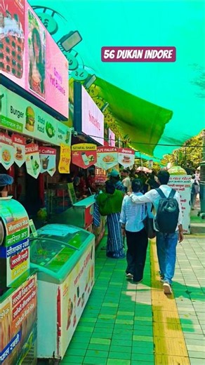 56 Dukan Indore ka BEST Street Food! 🤤 #foodshorts