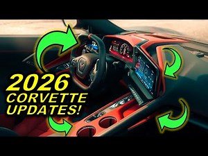 News: GM REVEALS 2026 C8 Interior & Z06 Orders Constrained AGAIN!